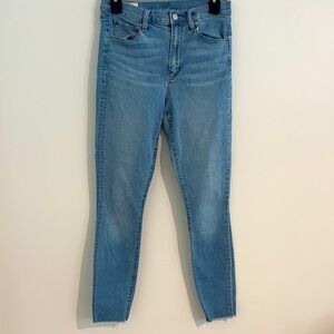 GAP Denim Jegging High Rise Sz 27, 4R Light Blue Women's Jeans